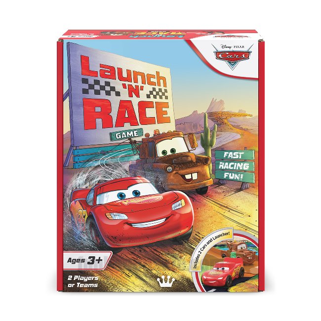 (image for) Buy Disney Pixar Launch 'N' Race Game. F24030-0040 funkopopsale