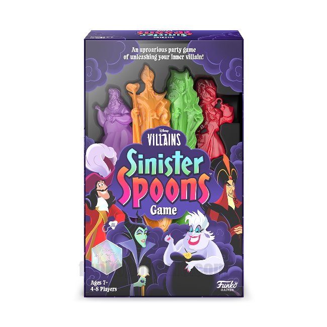 (image for) Buy Disney Villains Sinister Spoons Game. F24030-0039 funkopopsale