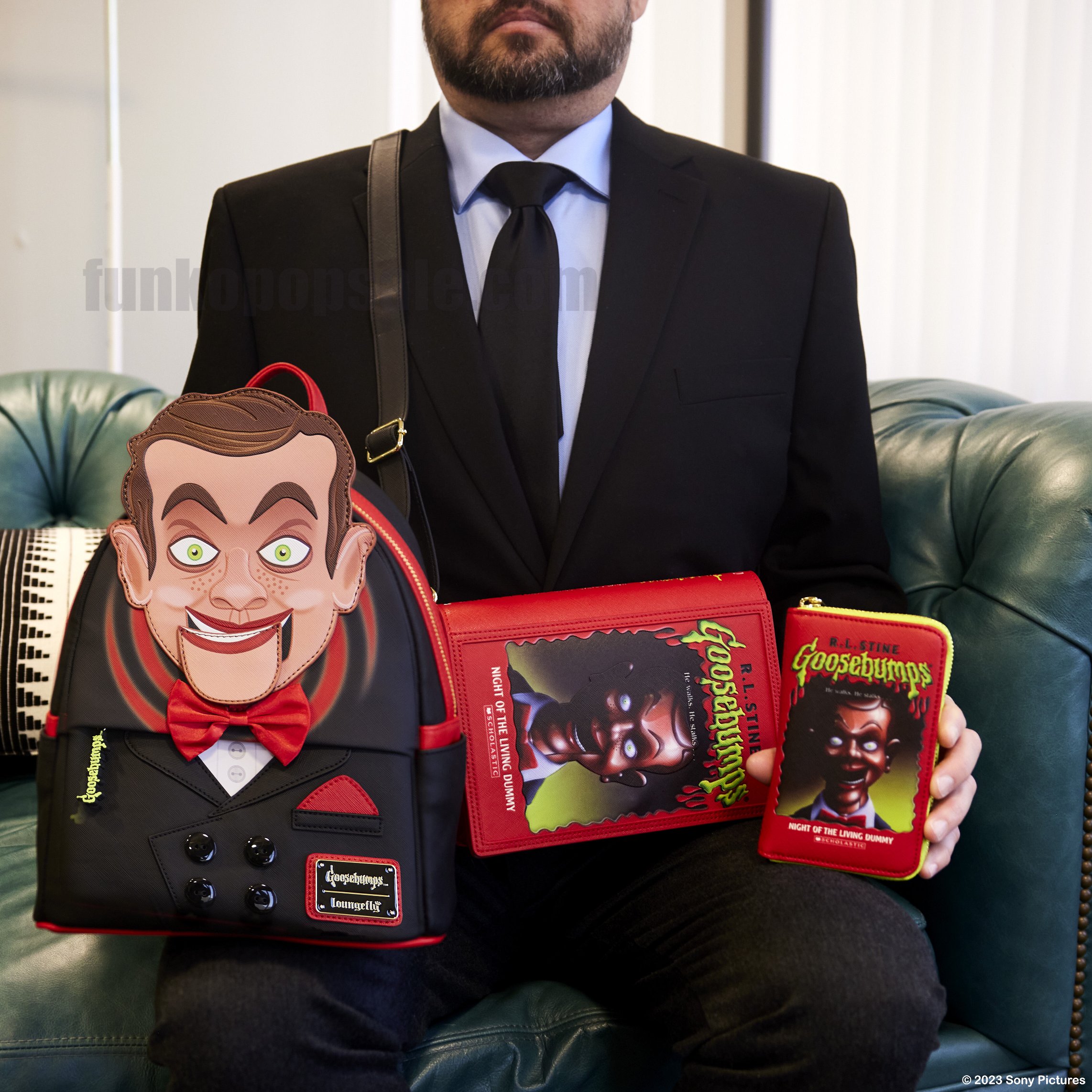 Buy Goosebumps Slappy Cosplay Mini Backpack at Loungefly. F24030-1069 funkopopsale