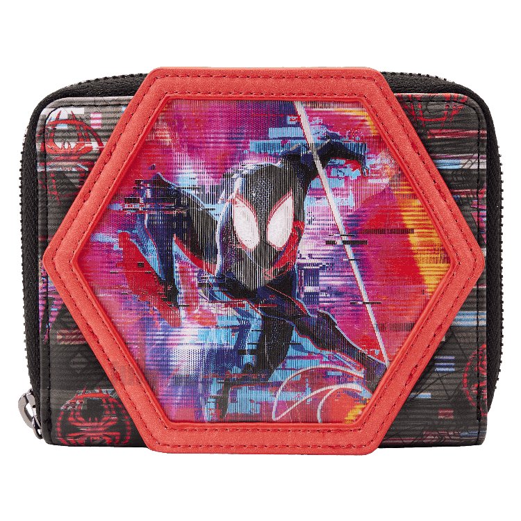 (image for) Buy Across the Spider-Verse Lenticular Zip Around Wallet at Loungefly. F24030-2248 funkopopsale